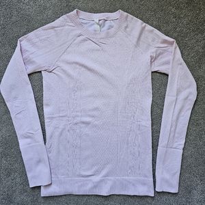 Lululemon Pink Long Sleeve Shirt